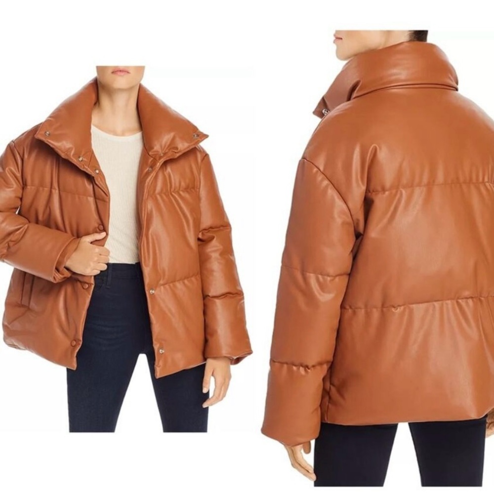 Women's bagatelle Brown Puffer Jacket